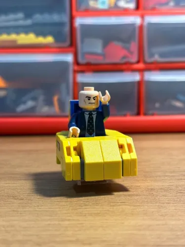 LEGO Marvel X-Men Professor Xavier com Cadeira Original - Leia a Descrição
