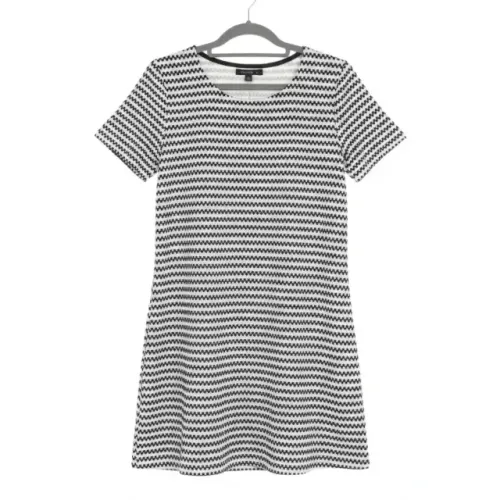Vestido Evasê Maquinetado M