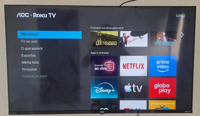 SMART TV AOC 43 polegadas 