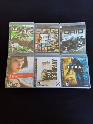 Lote de Jogos Originais de Ps3 em Perfeito Estado!