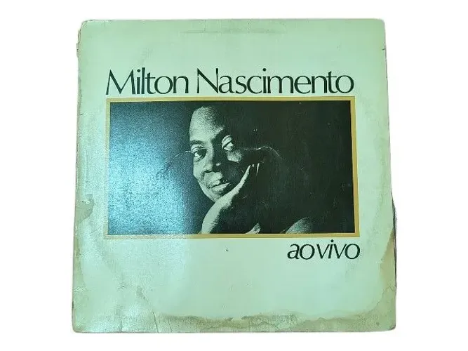 LP DISCO DE VINIL MILTON NASCIMENTO AO VIVO