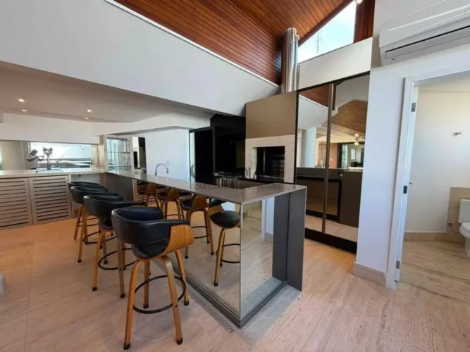 Apartamento para locação Ed Castel Franco, com 4 suítes, 3 vagas, piscina, com 319m², Cent