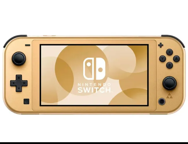 Console Nintendo Switch Lite Hyrule Edition 32GB US - Dourado 