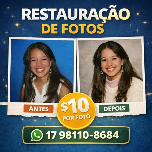 Restauração de fotos / personalização fotograficas