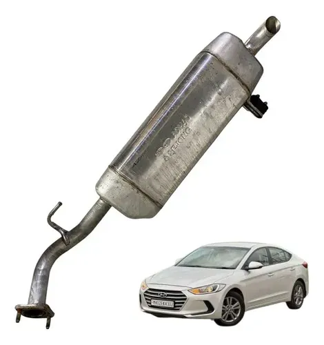 Silencioso Escapamento Hyundai Elantra 2017