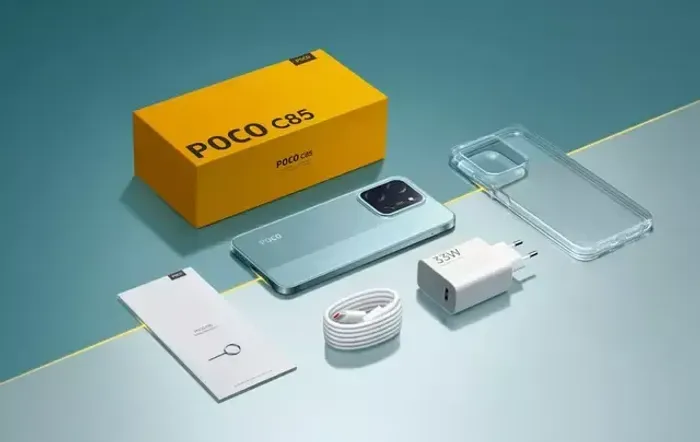 XIAOMI POCO C85 128GB/6GB RAM - 1 ANO DE GARANTIA