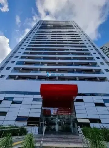 Flat com 1 dormitório para alugar, 31 m² por R$ 3.000,00/mês - Soledade - Recife/PE
