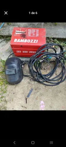 Maquina de solda bambozzi 