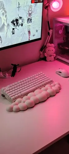 Apoio de nuvem fofo