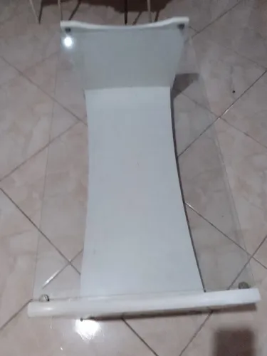 Mesinha de centro compro de vidro