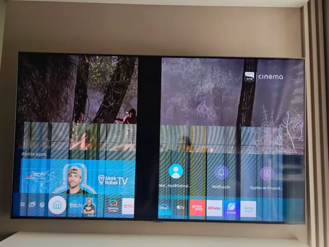 Tv samsung 55"