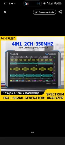 OSCILOSCÓPIO 350MHZ COM GERADOR DE SINAL
