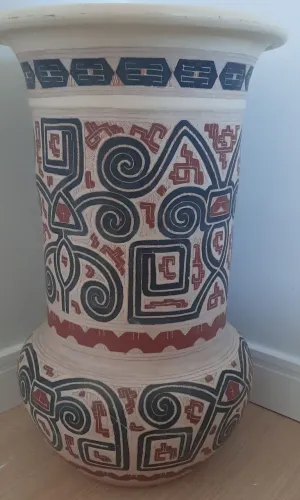 VASO CERAMICA MARAJOARA DECORATIVO