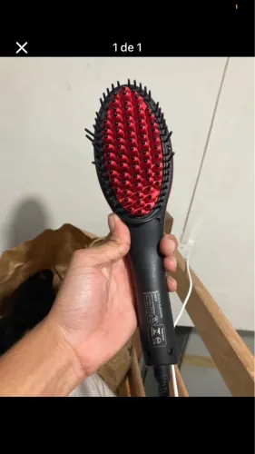 Escova secadora e escova alisadora