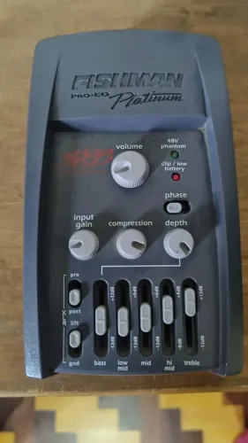 Fishman PRO-EQ Platinum Bass Preamp/EQ/DI