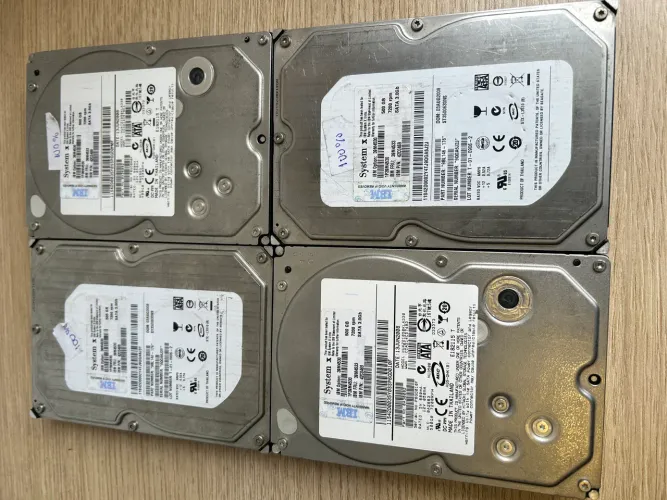 4 Hds IBM - 500gb cada 