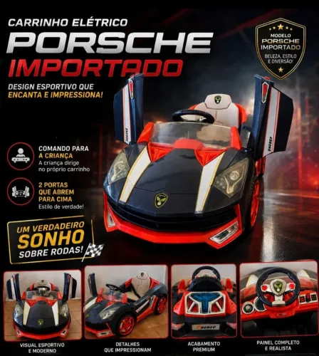 Carrinho esportivo eletrico