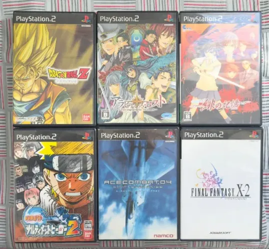 Jogos Originais PlayStation 2 (Ps2) Japonês (NTSC-J) - Coleção Avulsa 2
