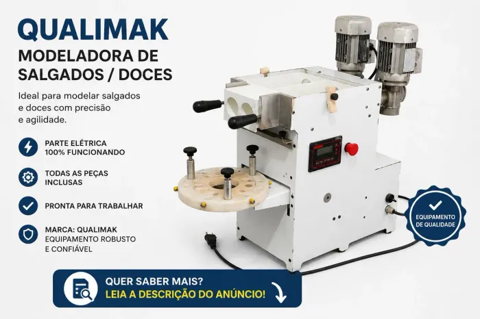 Modeladora de Salgados/Doces Qualimak
