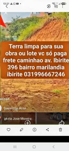 Terra para obra