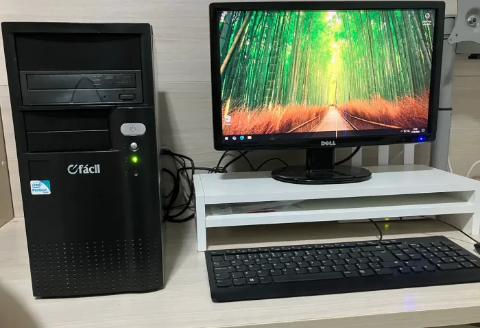 PC Intel Pentium E5300 4GB RAM 1TB HD + Monitor 19 Pol + Teclado + Mouse + Windows 10