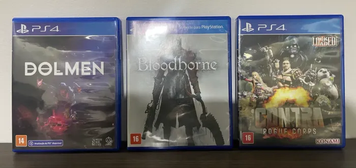 Lote 3 jogos PS4 PlayStation 4