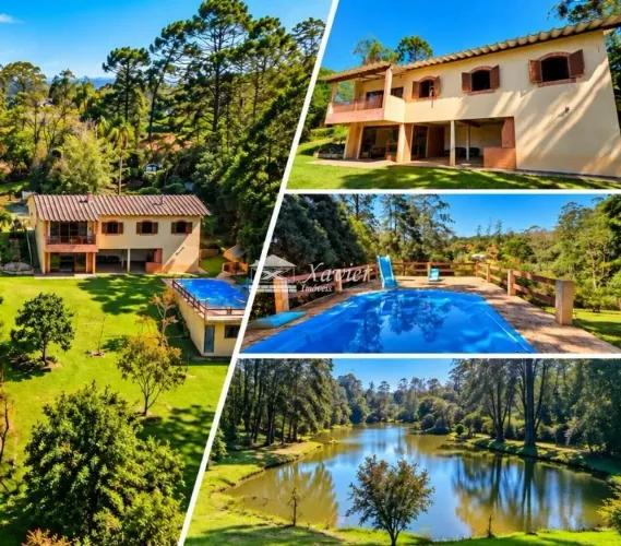 Chácara com 3 dormitórios à venda, 5000 m² por R$ 930.000 - Condominio Chacara Sete Lagos 