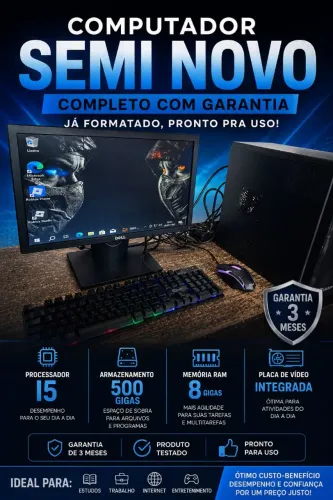 Computador com garantia (promoção )