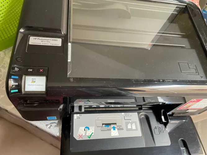 Impressora Multifuncional HP Photosmart C4480 com scanner