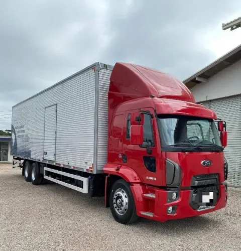 Ford Cargo 2429 2013 6x2 unico dono ate hoje 