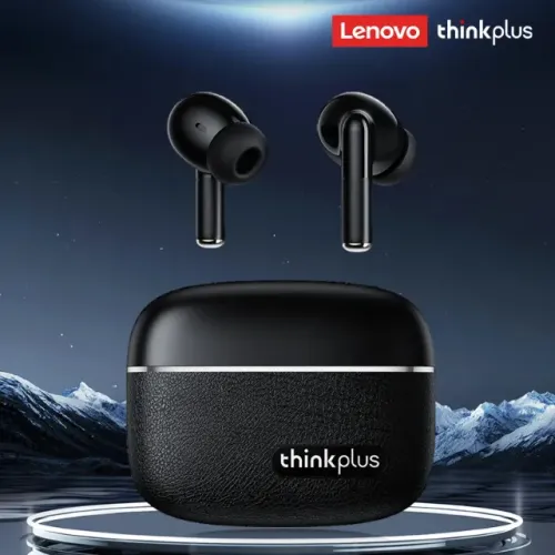 Fone de Ouvido Lenovo LP27 Pro Bluetooth 5.4 Esportes ao Ar Livre IA Sem Fio IPX4 ENC Siri