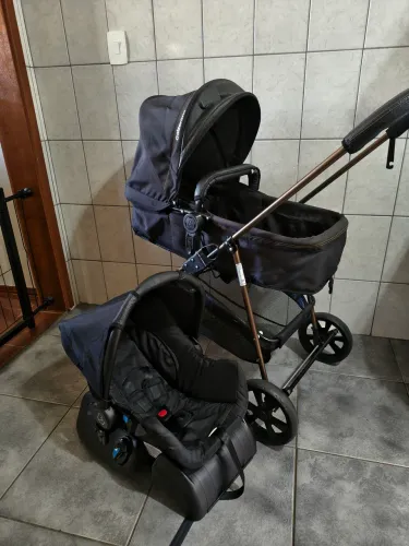 carrinho de bebê moises napoli travel system galzerano
