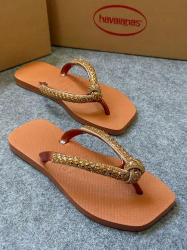 Hawaianas milano cor caramelo 