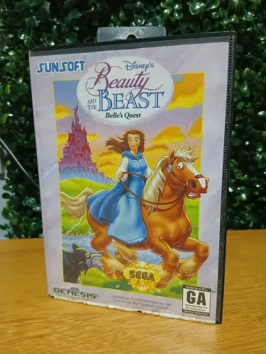 BEAUTY BEAST MEGA DRIVE ORIGINAL 