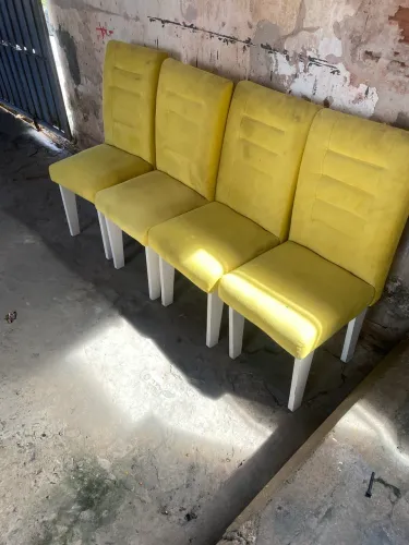 Cadeiras veludo