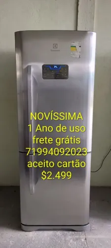 Eletrolux INOX digital INVERSE 427L TOP $2.499 frete grátis *23 aceito cartão