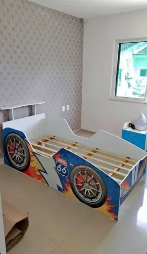 Linda Cama Infantil  Carro 
