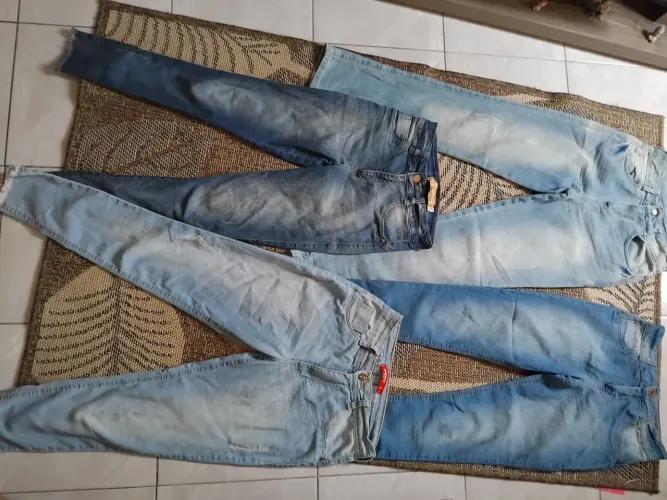 Calças jeans novas e semi novas