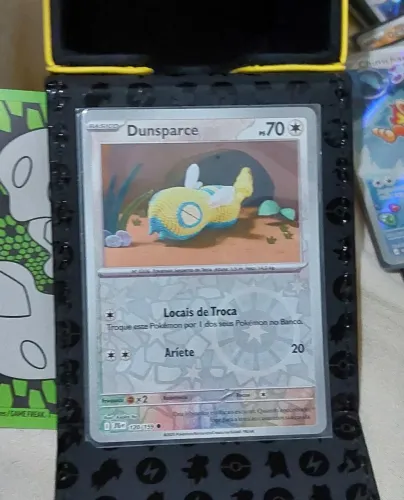 Carta pokémon tcg copag Dunsparce 120/159 reverse holo / holográfica reversa