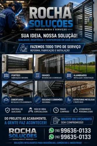 Serviços de serralheria