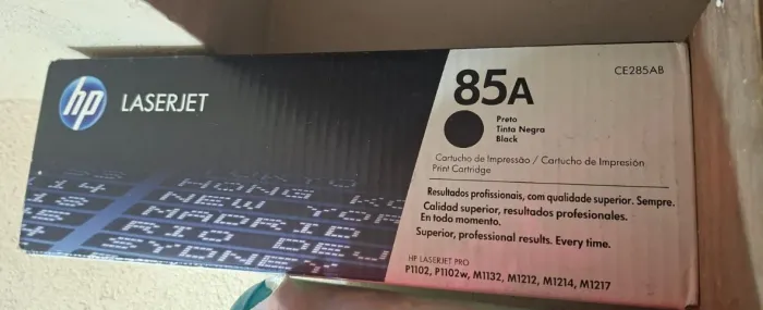 Cartucho de Toner HP 85A Preto LaserJet Original Lacrado