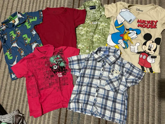 Lote de roupas infantil tamanho 4 