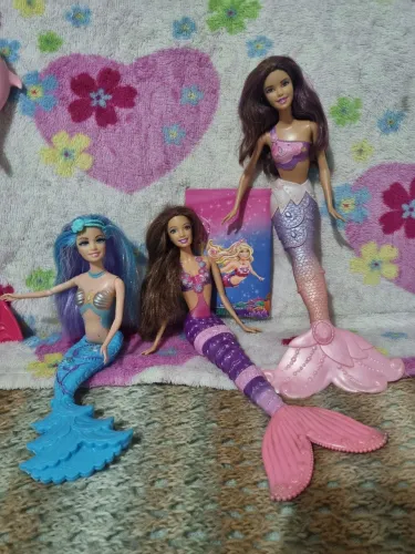 Lote de Barbie Sereias