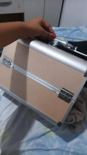 Maleta de maquiagem grande (vou limpar antes)