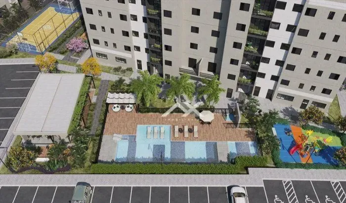 Apartamento com 2 dormitórios à venda, 55 m² por R$ 320.000,00 - Edifício Vista Água Compr