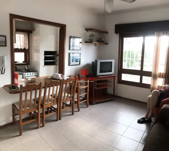 Apartamento de 1 dormitório para locação anual no bairro Centro, em Capão da Canoa. REF: A
