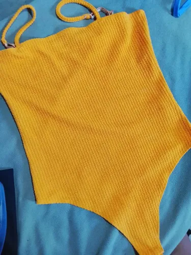 Body laranja - tamanho M