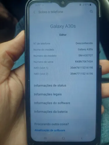 Samsung galaxy A30s
