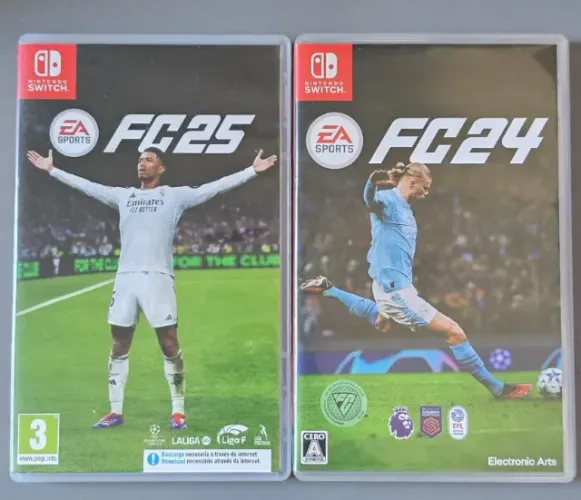 Jogos de Futebol FC 24 / 25 Nintendo Switch