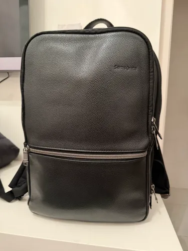 Mochila Samsonite Couro Executiva